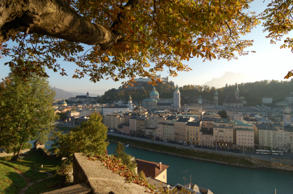 A view over Salzburg