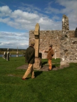 Klosternalage Clonmacnoise, Irland