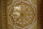 Plafond im Syon House, London, England