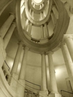 Stiegenhaus im Palazzo Barberini Rom