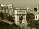 Titusbogen auf dem Forum Romanum in Rom