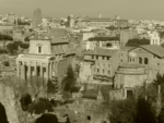 Vom Kapitol - Blick auf das Forum Romanum in Rom